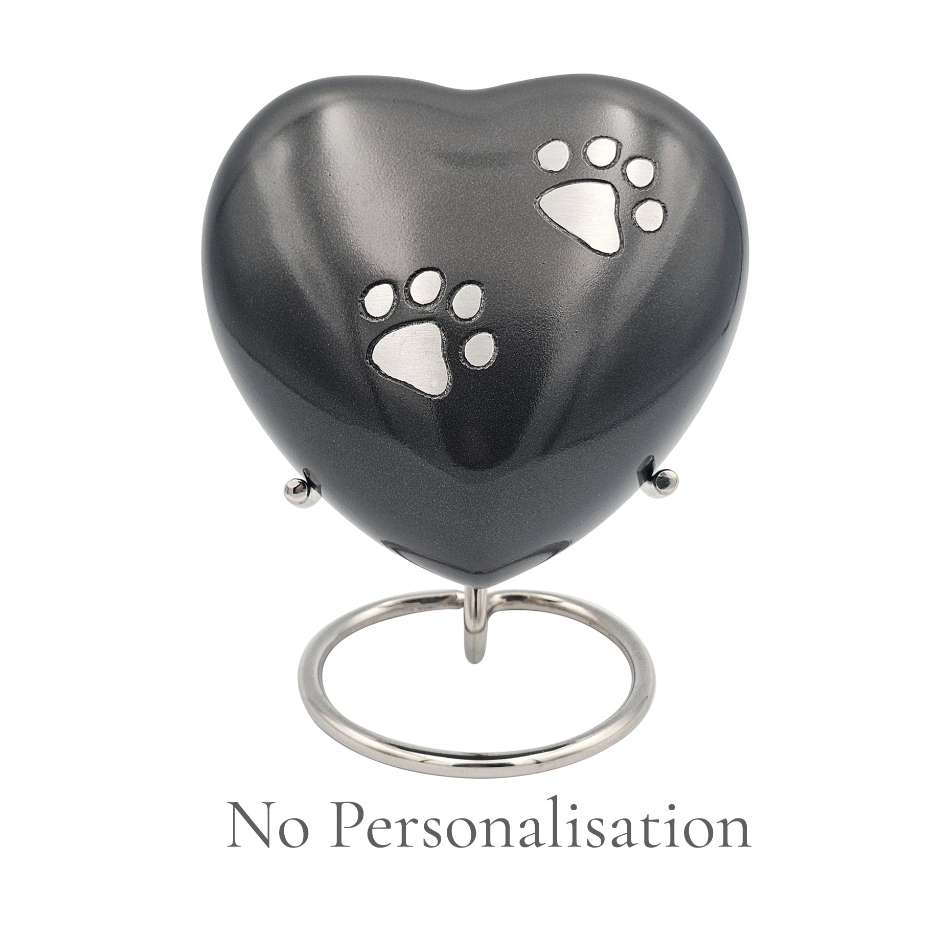 No personalisation on the urn