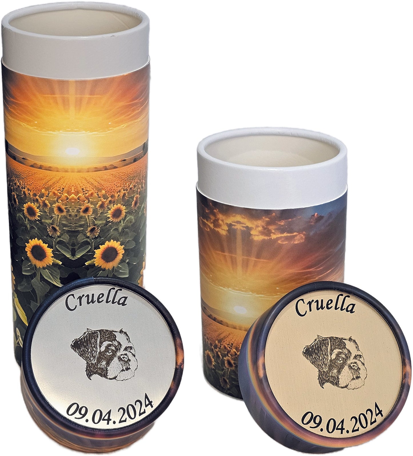 Rainbow Bridge Scattering Tube – Personalised - Living Forever Memories - For then, For now, Forever.