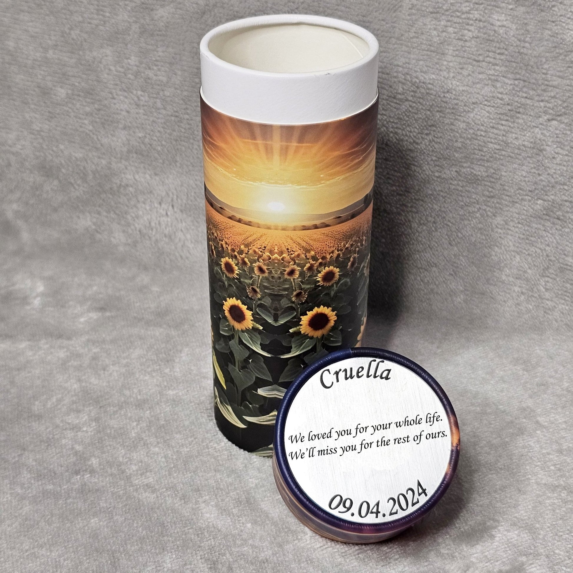 Rainbow Bridge Scattering Tube – Personalised - Living Forever Memories - For then, For now, Forever.