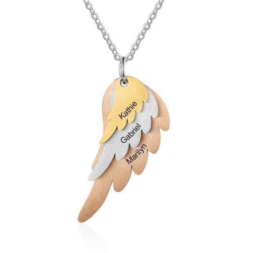 Loving Angel Wings Necklace - LFmemories - For Then, For Now, Forever.